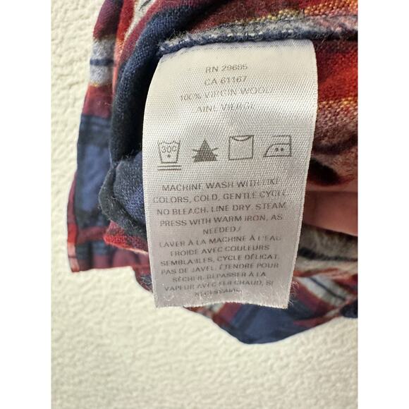 Pendleton Womens Long Sleeve Button Down Plaid Flannel Shirt Small - Picture 6 of 7